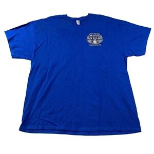 Bike Week Ocean City USA Graphic Tee Thrifted Vintage Style Size 2XL